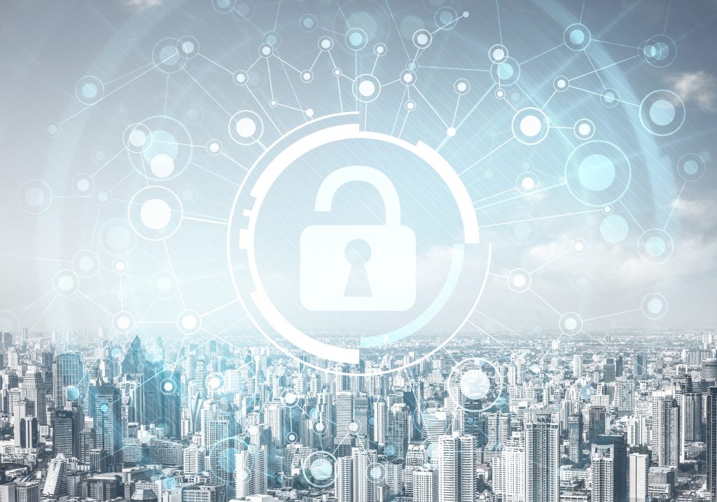 41891912 cybersecurity mixed media with virtual padlock scaled e1668924455341